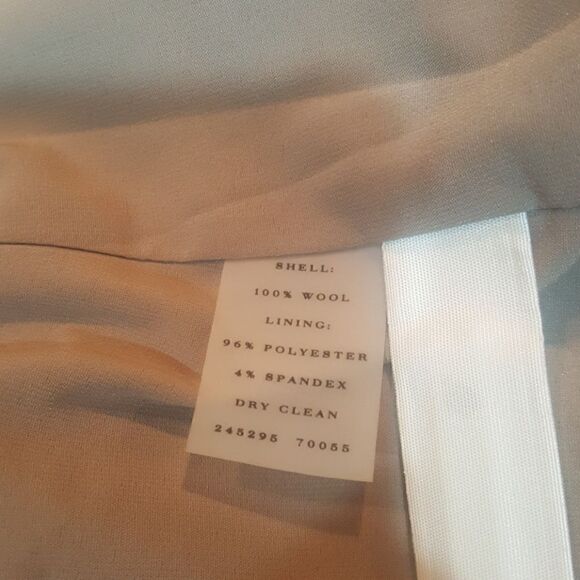 ANN TAYLOR Wool Peplum Skirt - Size 6 - Picture 6 of 6